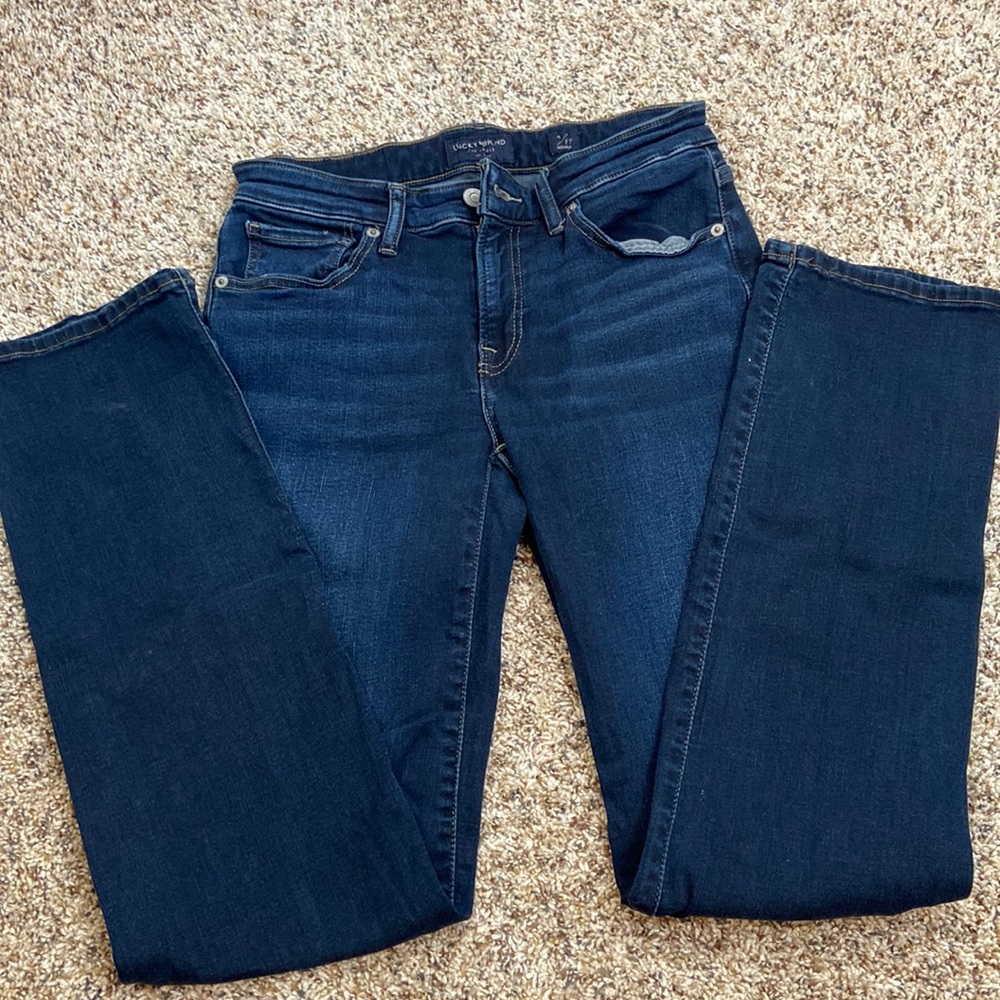 Lucky Brand jeans, womens regular 4/27